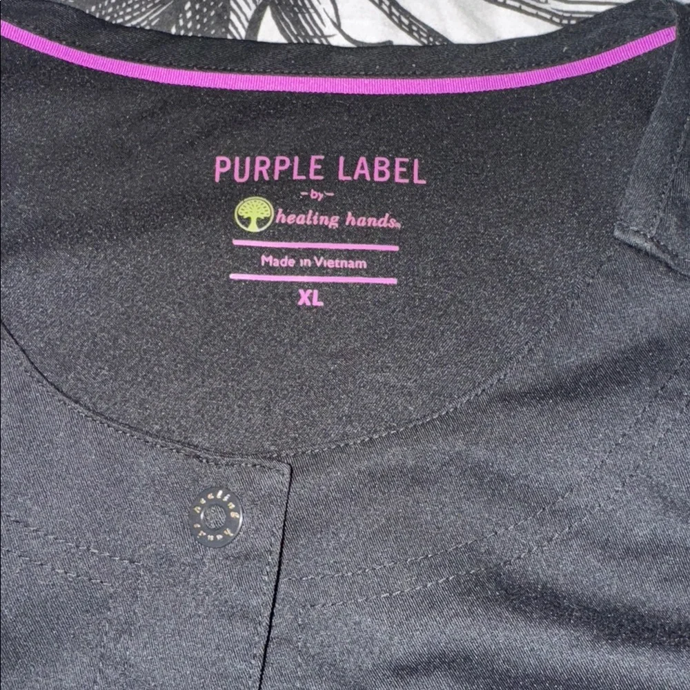 Purple label Black Scrub Jacket - Picture 2 of 6
